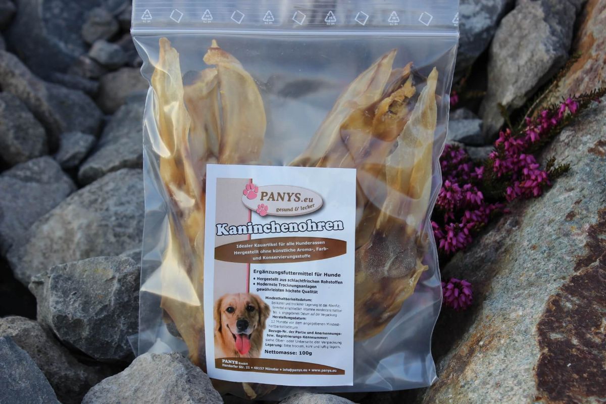 Kaninchenohren getrocknet