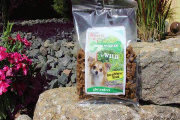 Miniknochen getreidefreie Rezeptur mit Wild